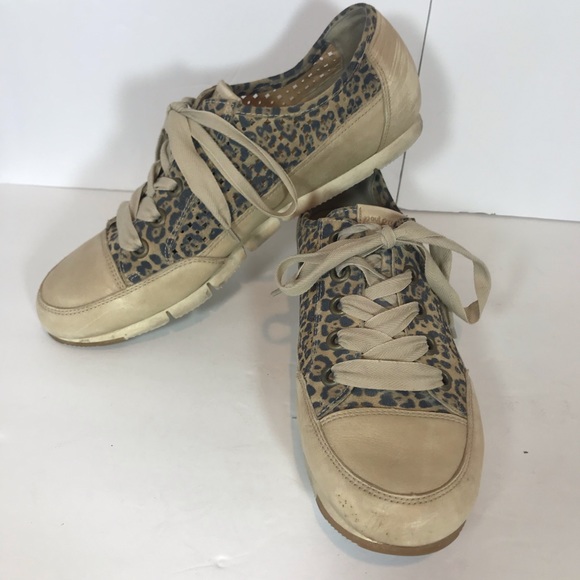 paul green leopard sneakers
